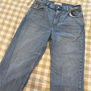 Abercrombie & Fitch Light Blue Straight Leg Jeans